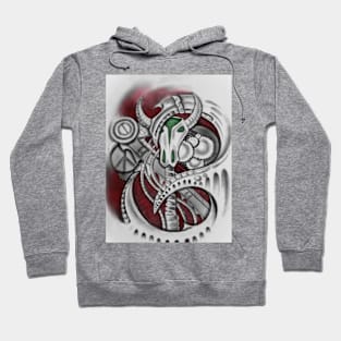 biomechanical  bull Hoodie